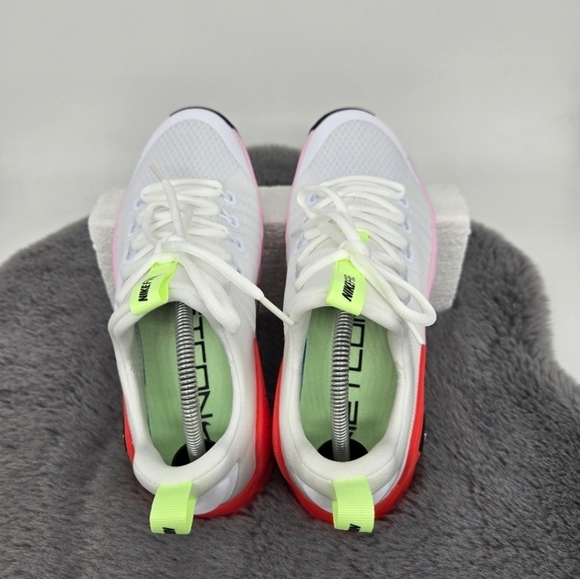New Nike Free Metcon 6 White Bright Crimson Pink Women's Workout Shoes Size 9 - Picture 5 of 8